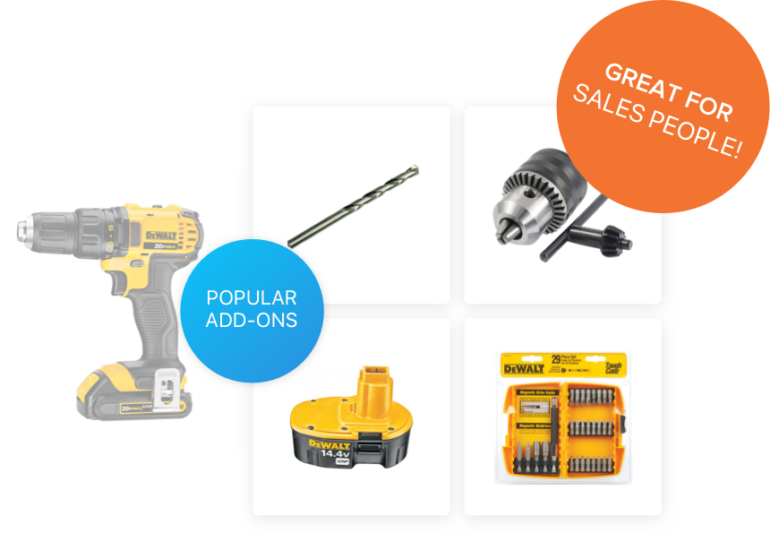 Easily Find Similar or Add-On Products to help your customers to purchase more.